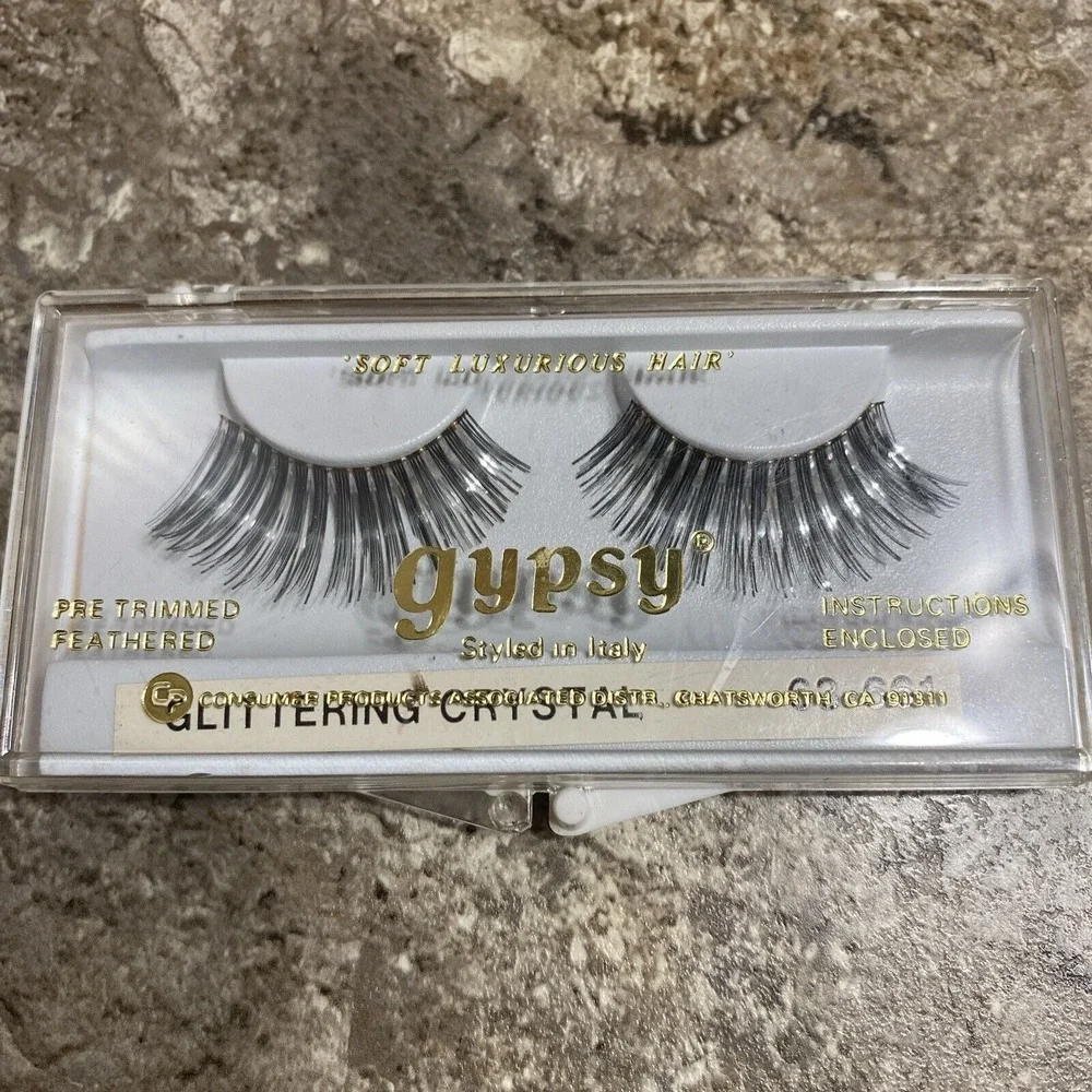 Gypsy Italy Eyelashes Pre Trimmed Feather Lashes 'Soft Luxurious Hair' New
